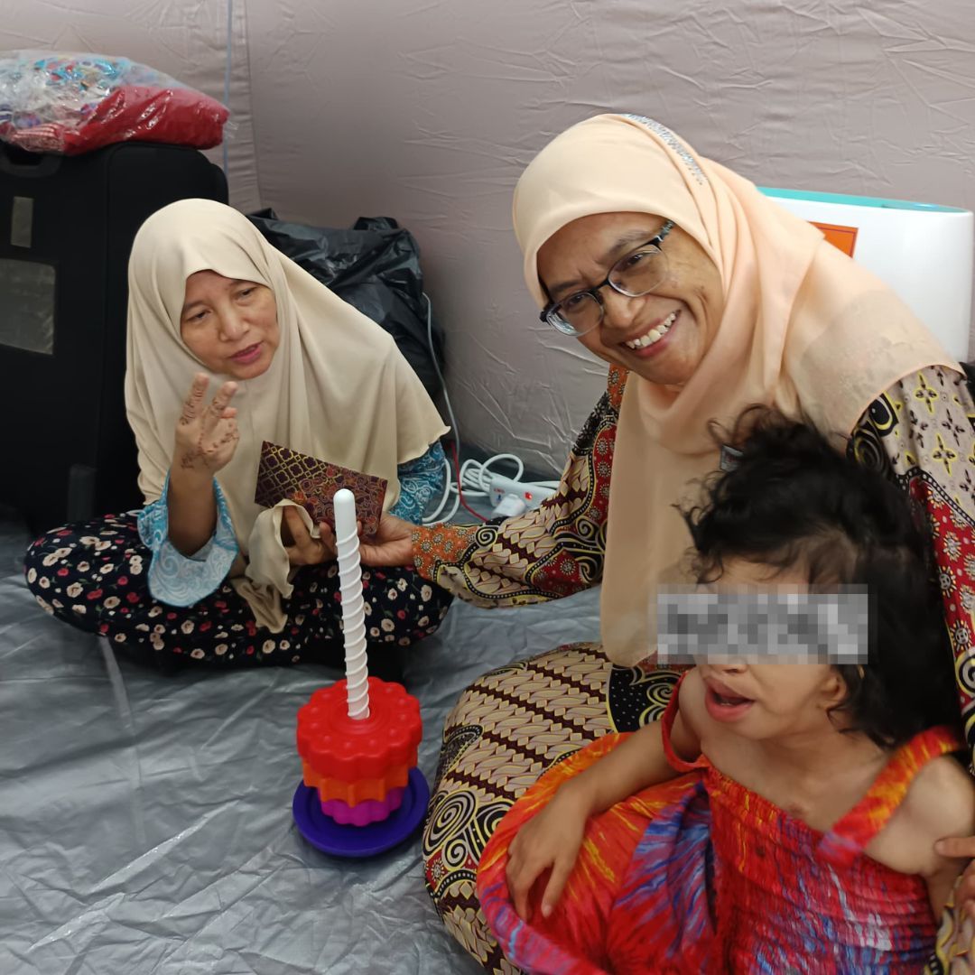 Kunjung Bantu Murid Berkeperluan Pendidikan Khas (MBPK) Terjejas Bencana Letupan Gas Putra Heights