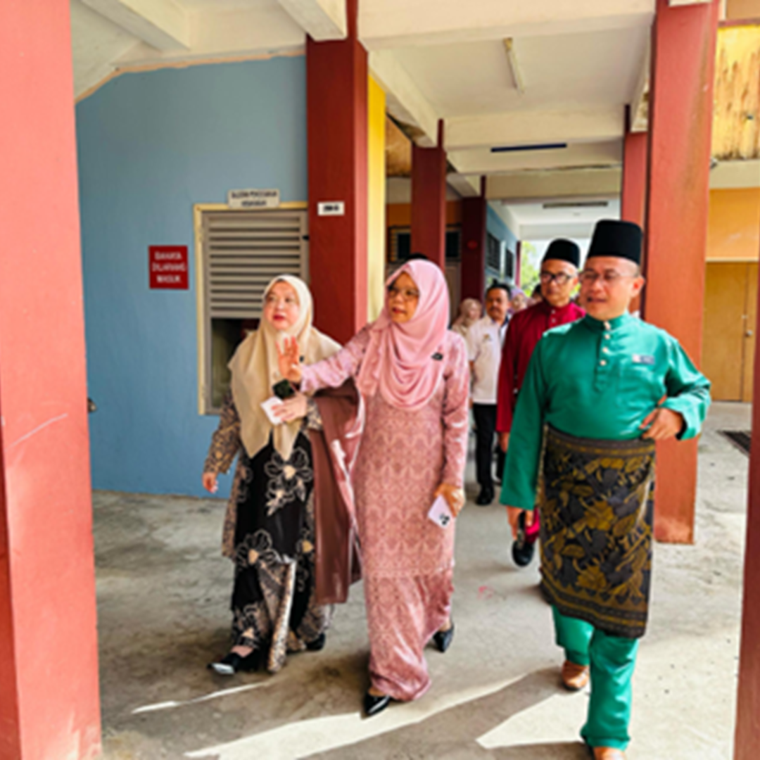 Kunjung Bantu Pengarah Bahagian Pendidikan Khas ke Program Pendidikan Khas Integrasi (PPKI) Labuan